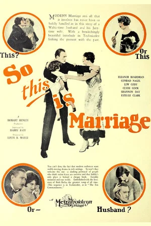 Постер: So This Is Marriage