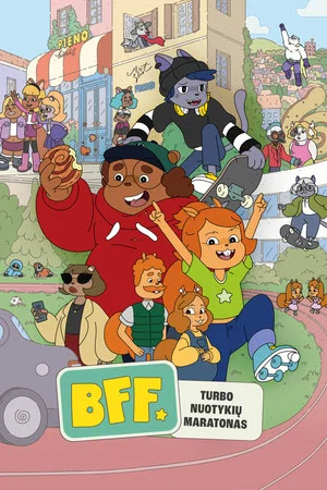 Постер: BFF. Turbo Adventure Marathon