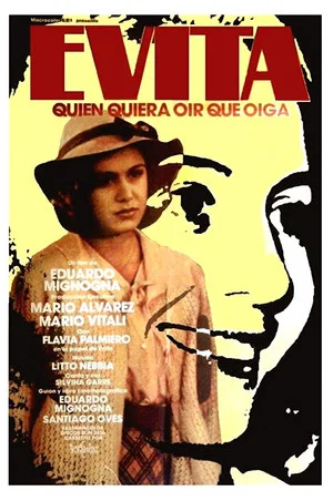 Постер: Evita, quien quiera oír que oiga