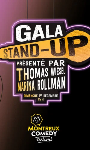 Постер: Montreux Comedy Festival 2019 - Le Gala Stand Up