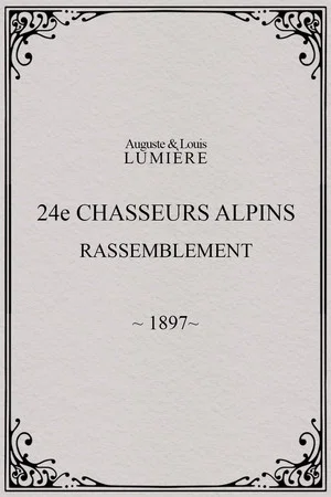 Постер: 24ème chasseurs alpins : rassemblement