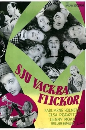 Постер: Sju vackra flickor