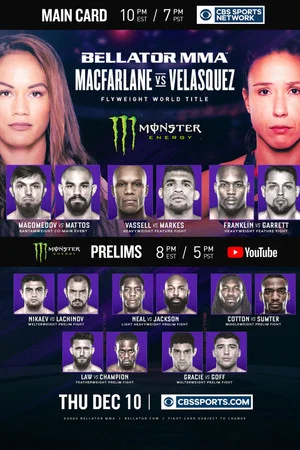 Постер: Bellator 254: Macfarlane vs. Velasquez