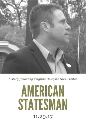 Постер: American Statesman: The Nick Freitas Story
