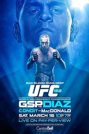 Постер: UFC 158: St-Pierre vs. Diaz