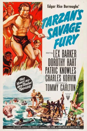 Постер: Tarzan's Savage Fury