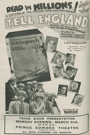 Постер: Tell England