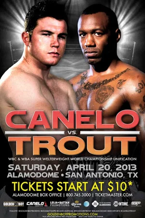Постер: Canelo Alvarez vs. Austin Trout