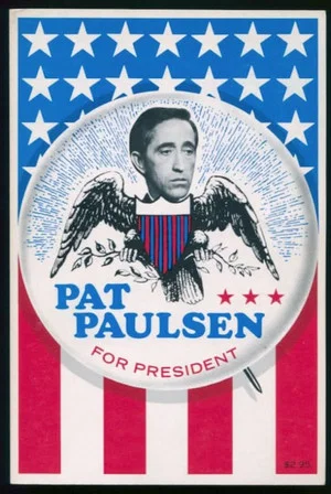 Постер: Pat Paulsen for President
