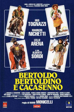 Постер: Bertoldo, Bertoldino, and Cacasenno