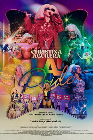 Постер: Christina Aguilera - LA Pride