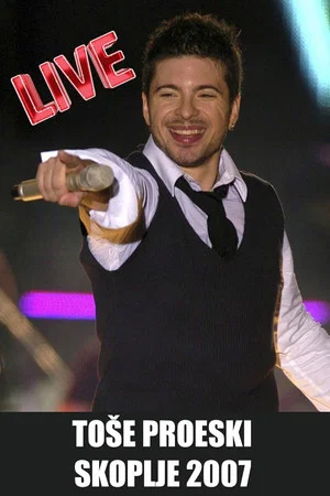 Постер: Tose Proeski - Koncert Skopje