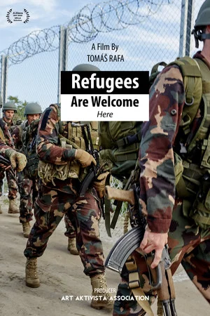 Постер: Refugees Are Welcome Here