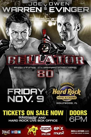 Постер: Bellator 80