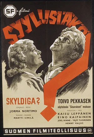 Постер: Syyllisiäkö?