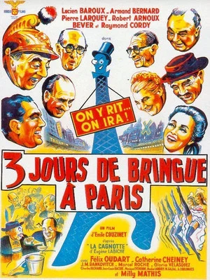 Постер: Trois Jours de bringue à Paris