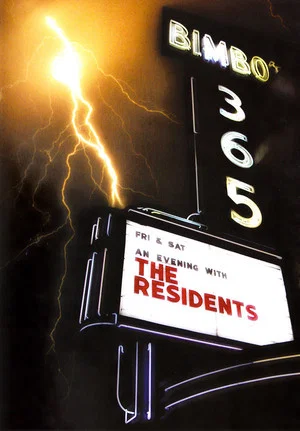 Постер: The Residents - Talking Light: Bimbo's