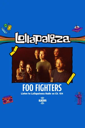 Постер: Foo Fighters-Live From Lollapalooza 2021