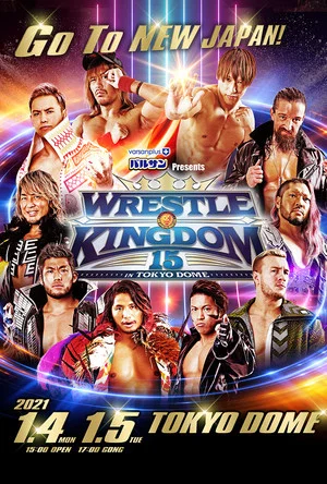 Постер: NJPW Wrestle Kingdom 15: Night 1