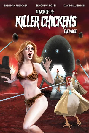 Постер: Attack of the Killer Chickens: The Movie