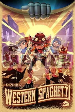 Постер: SMG4 Movie: Western Spaghetti