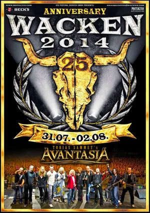 Постер: Tobias Sammet's Avantasia: Wacken Open Air 2014