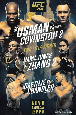 Постер: UFC 268: Usman vs. Covington 2