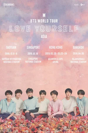 Постер: BTS World Tour: Love Yourself in Asia