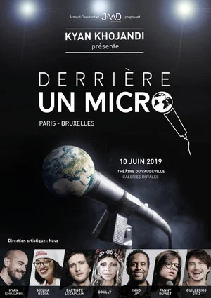 Постер: Derrière un micro - Paris-Bruxelles