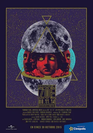 Постер: Zoé: 8.11.14 (En Vivo en el Foro Sol)