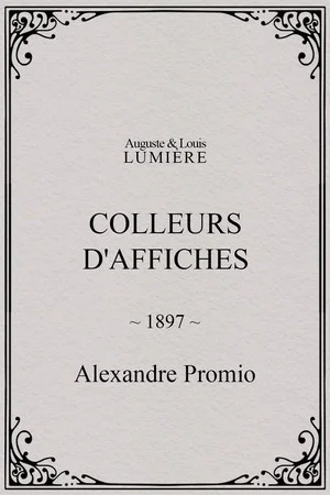 Постер: Colleurs d'affiches