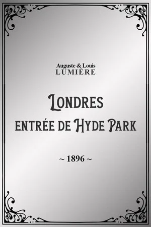 Постер: Londres : entrée de Hyde Park