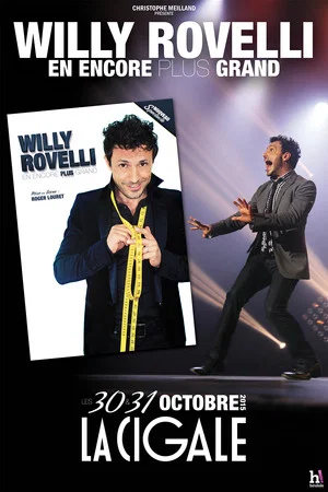 Постер: Willy Rovelli : En encore plus grand