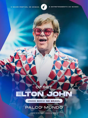Постер: Elton John - Rock In Rio 2026