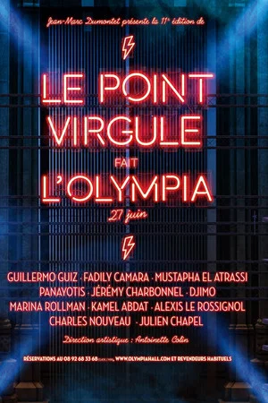 Постер: Le Point Virgule fait l'Olympia - 11e édition