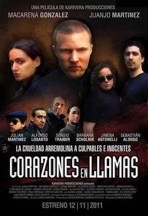 Постер: Corazones en llamas