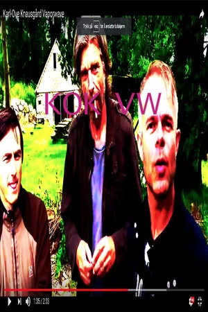 Постер: Karl Ove Knausgård Vaporwave