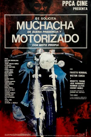 Постер: Wanted: Good Looking Receptionist and Messenger with His Own Motorcycle