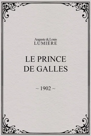 Постер: Le prince de Galles