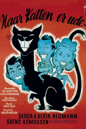 Постер: Naar katten er ude