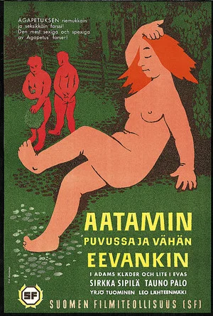 Постер: Aatamin puvussa – ja vähän Eevankin…
