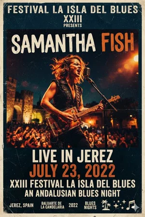 Постер: Samantha Fish - Live at Festival La Isla del Blues XXIII