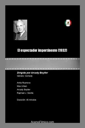 Постер: El espectador impertinente