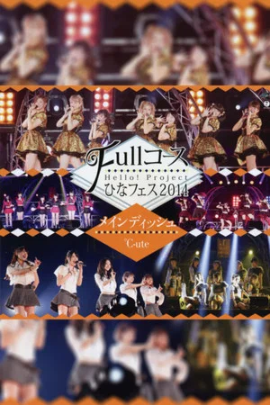 Постер: Hello! Project 2014 Hina Fes ~Full Course~ Main Dish wa ℃-ute Desu.