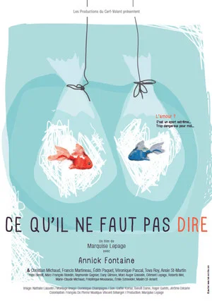Постер: Ce qu'il ne faut pas dire