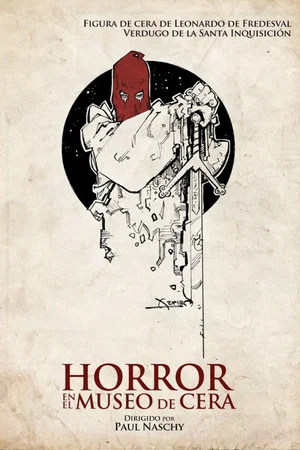 Постер: Horror in the Wax Museum