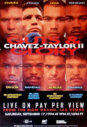 Постер: Julio César Chávez vs. Meldrick Taylor II