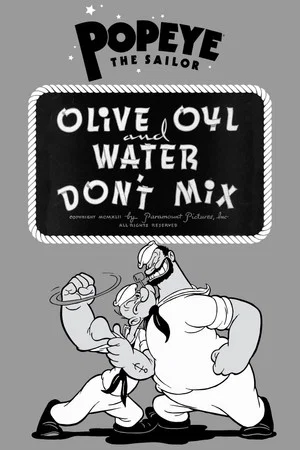Постер: Olive Oyl and Water Don't Mix