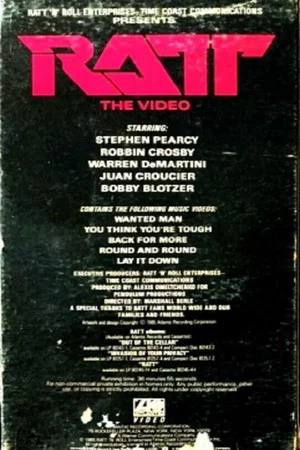 Постер: Ratt: The Video