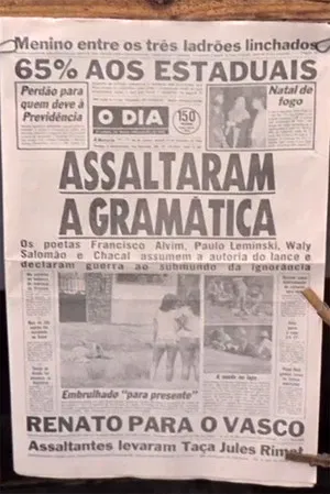 Постер: Assaltaram a Gramática